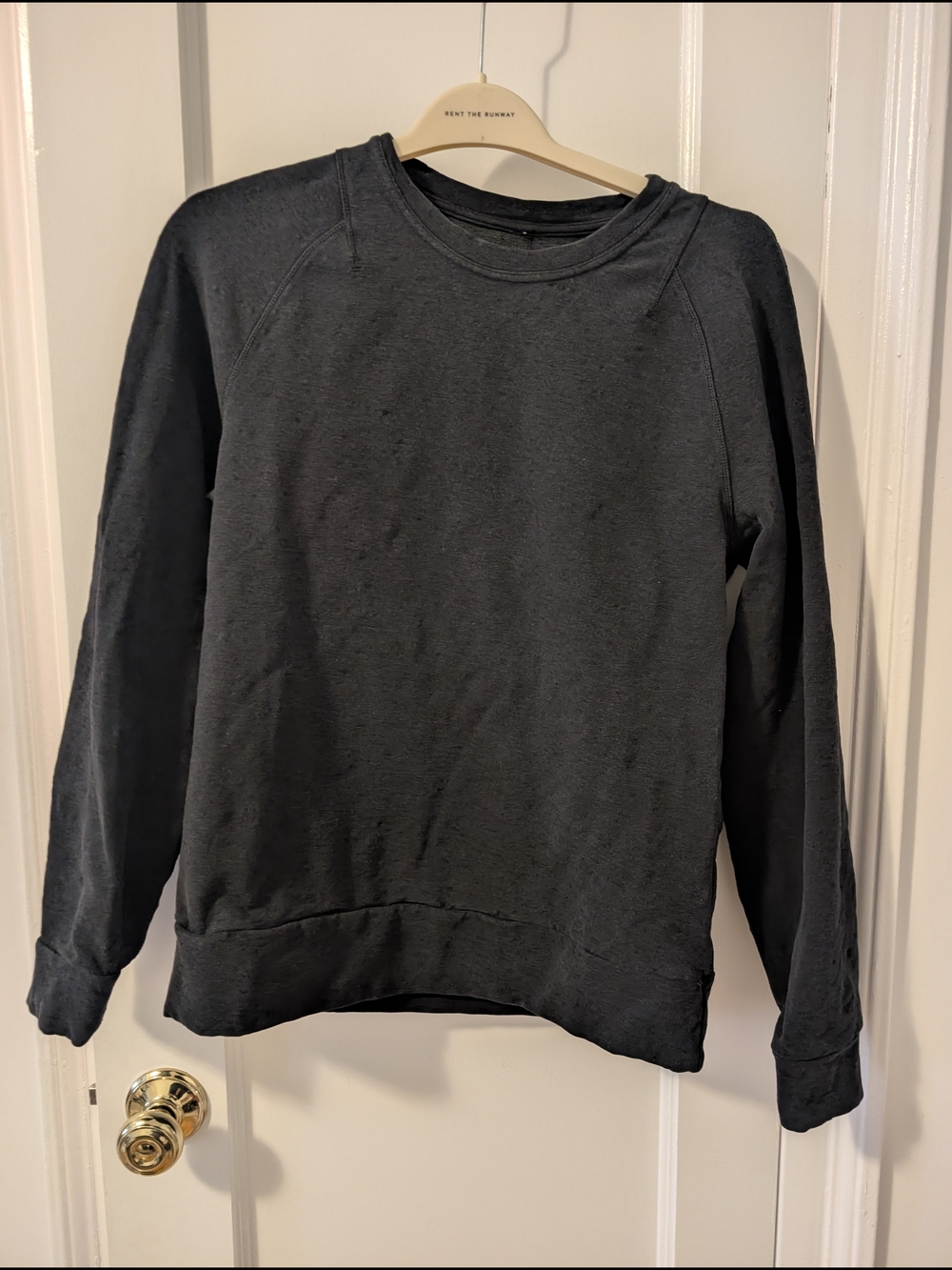 Men's Black Crewneck Sweatshirt - Lululemon